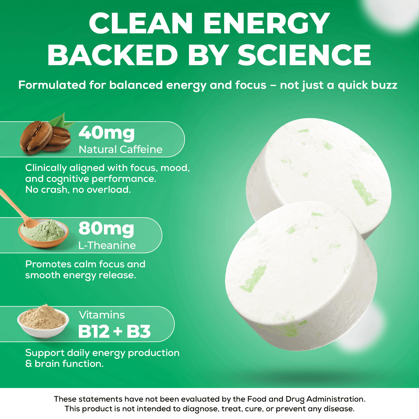 Energy Mints - Pack of 3 (30pcs)