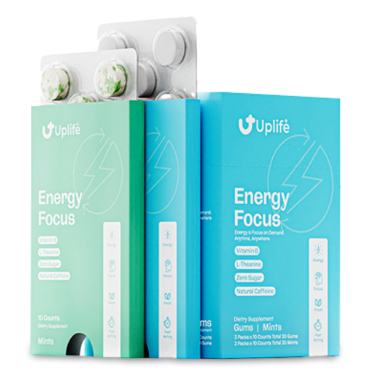 Energy Gums & Mints - Pack of 6  (60pcs)