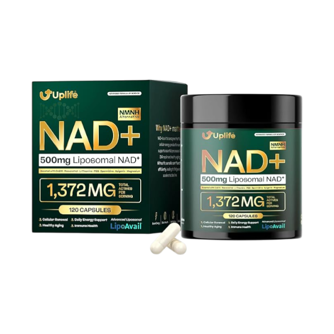 UPLIFE NAD+ Supplement – 120 Capsules