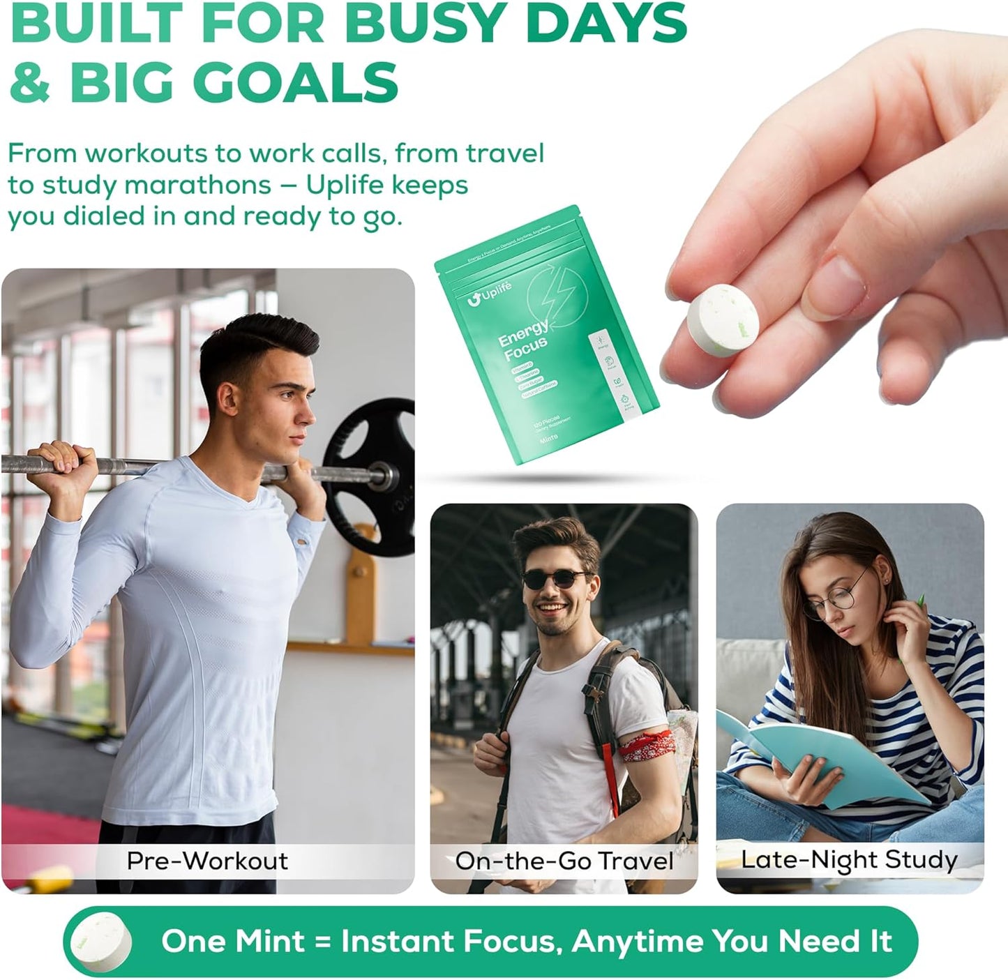 Energy Mints - Pouch (120pcs)