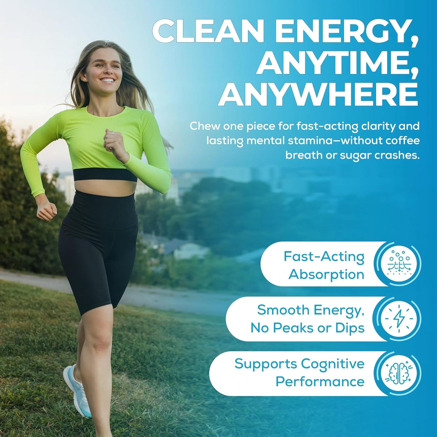 Energy Gum - Pack of 5 (50pcs)