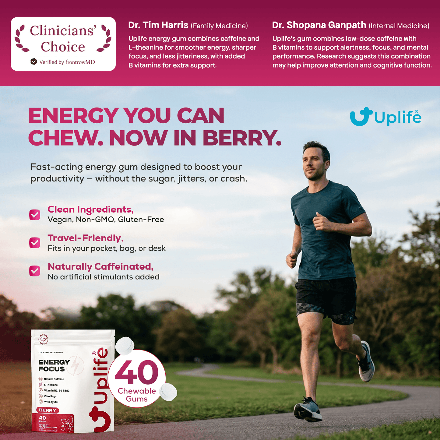 Energy Gums - Berry