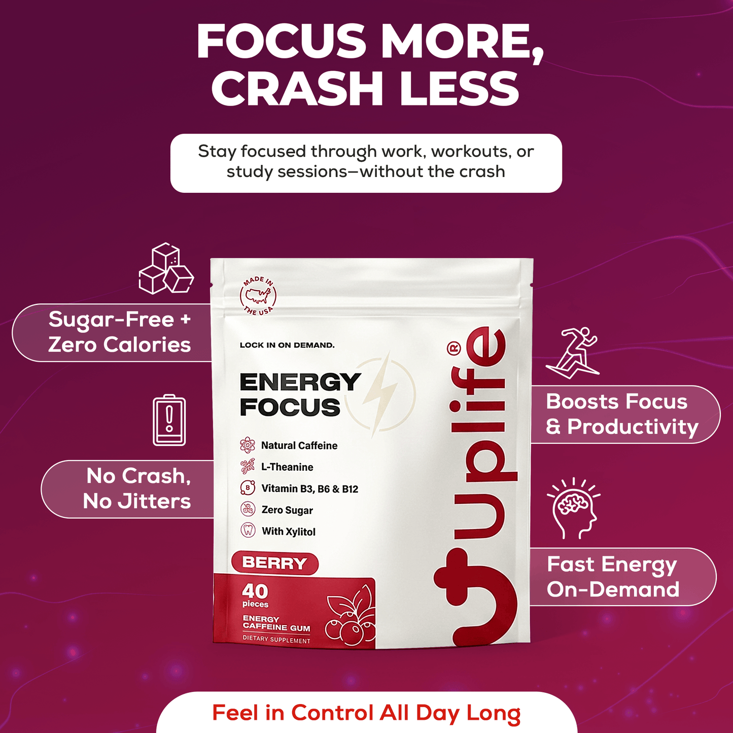 Energy Gums - Berry